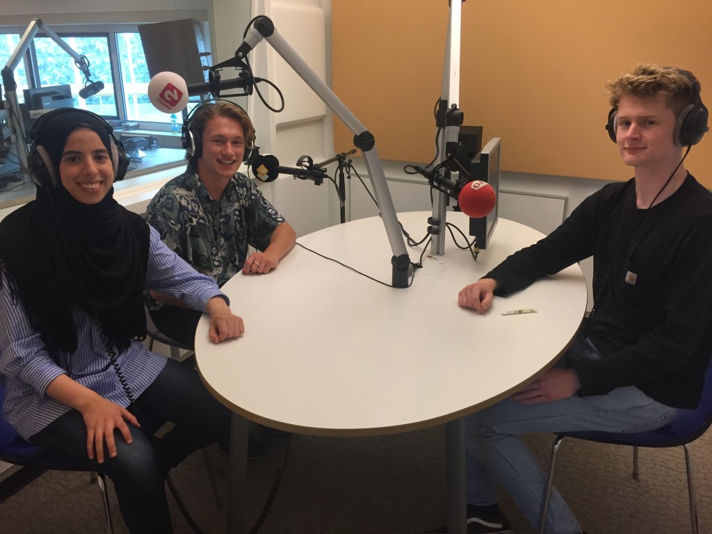 Asmae, Julius en Frans